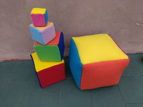 Cubos Didacticos Especiales Para Bebes Y Niños Pequeños 10cm