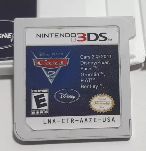 Cars Carros 2 Nintendo Ds