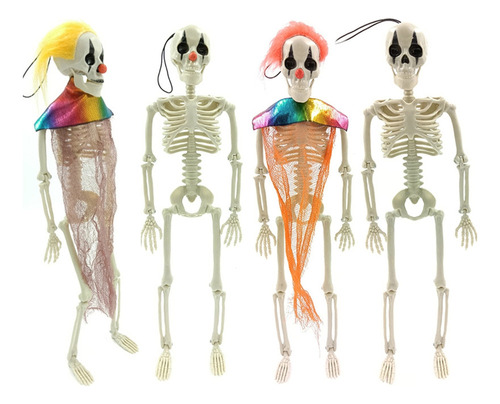 Minifigura De Esqueleto Pequeña De Plástico For Halloween (