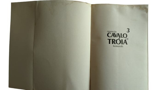 Livro Operação Cavalo De Tróia 03 - Kennereth (Usado)
