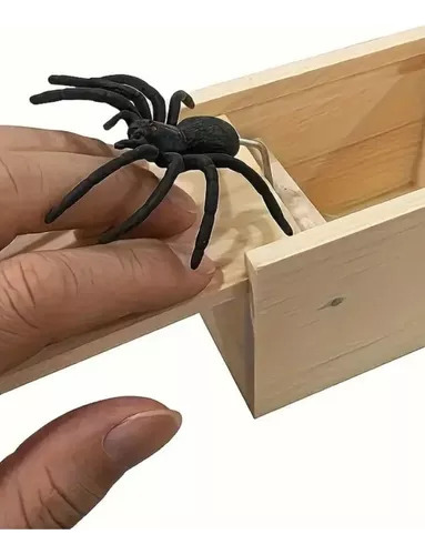 Caja De Broma Con Araña,día De Los Inocentes