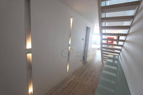 Imagem 23 de 30 de Sambaiba Cobertura Duplex 320m2 - Salões Terraço Piscina 4 Suites Dependencias Vagas Escritura, Ajardinado Prédio Residencial. - Co0633