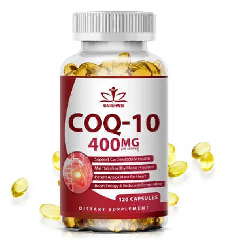 Coenzima Co Q-10 400 Mg Antioxi