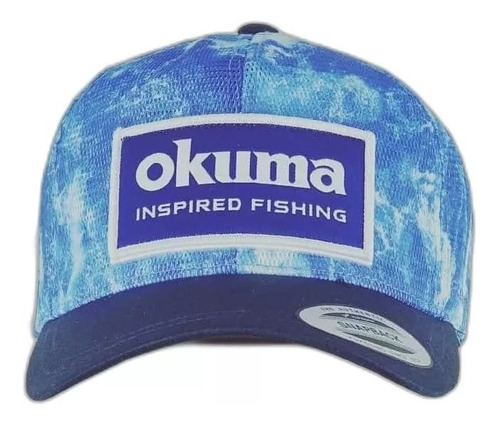 Gorra Gorro Okuma Aqua Trucker Snapback Pesca