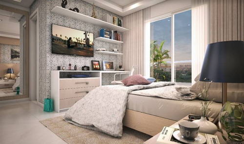 Imagem 7 de 15 de Apartamento, 2 Dorms Com 70 M² - Guilhermina - Praia Grande - Ref.: Vs57 - Vs57