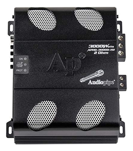 Audiopipe Aphd3000dh2 Clase D Amplificador De Alta Potencia