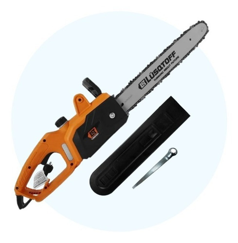Electrosierra Motosierra Lusqtoff 2000w Espada 40cm Esl2000-8 Color Anaranjado