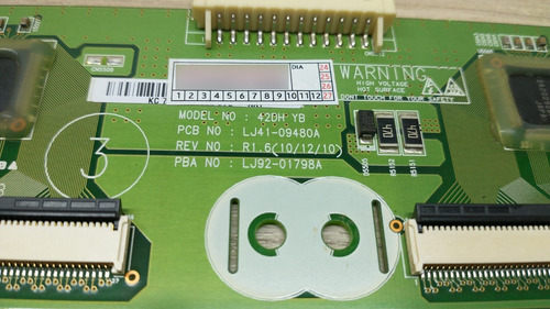Placa Y-buffer Tv Samsung Plasma Pl42d491a4g ( Lj41-09480a )