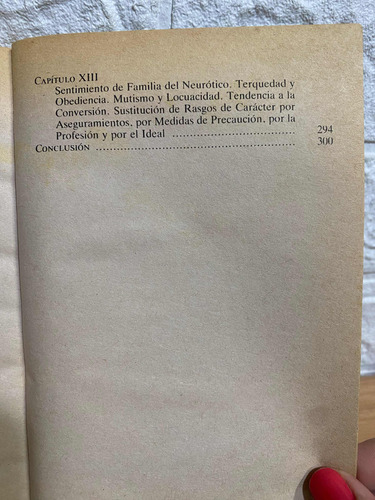 El Carácter Neurótico/ Alfred Adler (Usado)