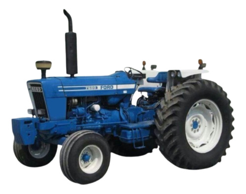 Adhesivos Tractor Ford 7600 Laterales 2 Unidades