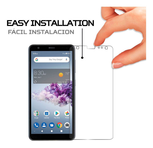 Protector Mica Pantalla Para Zte Blade A3 Prime