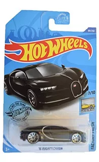 Hot Wheels Factory Fresh 710 16 Bugatti Chiron 89250 Negro