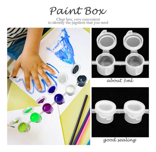 Nuevo Mini Contenedor Para Pintura Caja De Pintura De Un