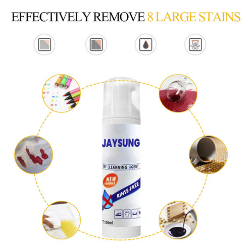 Rinse-free Cleansing Spray Multi-purpose Waterless Clothing