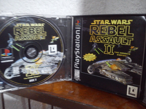 Star Wars Play Station Rebel Assault 2 Juego De 2 Discos