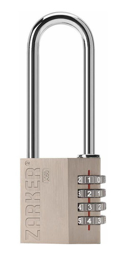 X50l Cerradura Grillete Largo Resistente 4 Digito Para 1