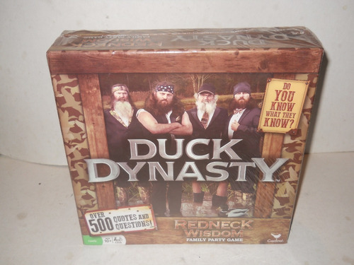 Duck Dynasty Redneck Wisdom Family Party Game Juego De Mesa (Usado)