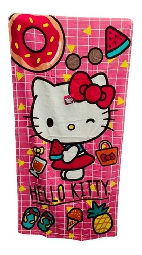 Toalla Disney Iantil Calidad Premium, 10 Modelos Hello Kitty