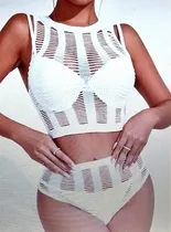Comprar Sexy Ropa De Dormir Conj. 2 Piezas Bikini Y Body De Red