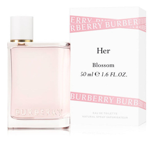 Eau de Toilette Burberry Her Blossom X 50 ml Volume unitário 50 ml