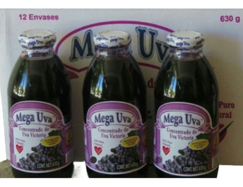 Jugo de uva  Mega líquido 630 mg