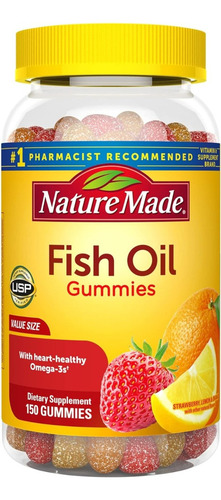 Aceite De Pescado Con Omega 3 Nature Made 150 Gomitas