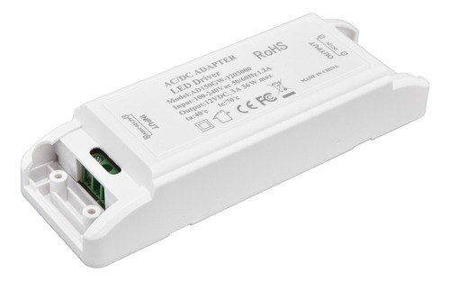 Driver De Alimentação Led 12v Dc 36w 3a Tensão De Corrente C