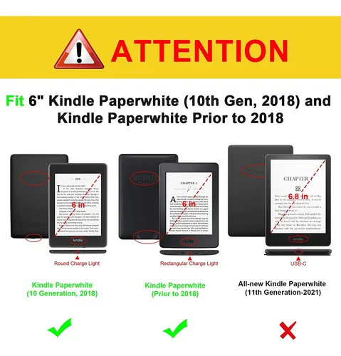 Funda Con Soporte Fintie Para Kindle Paperwhite 6 10ª Genera