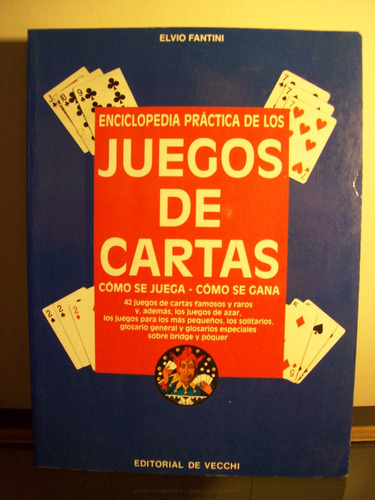 Adp Juegos De Cartas Elvio Fantini / Ed De Vecchi 1991