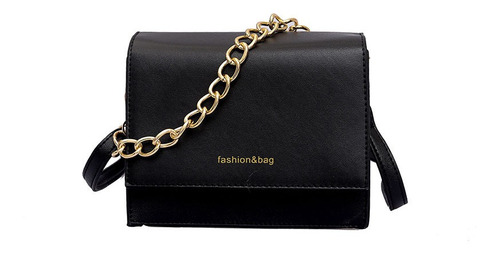 Ielgy Bolso De Mujer Crossbody Negro Versátil Cadena