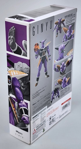Capitan Ginyu Sh Figuarts Dam Nva Sellada Fuerzas Especiales (Usado)