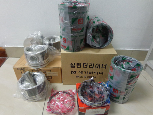 Kit Assembly Motor Camisa Piston Anillo Kia Pregio 3.0