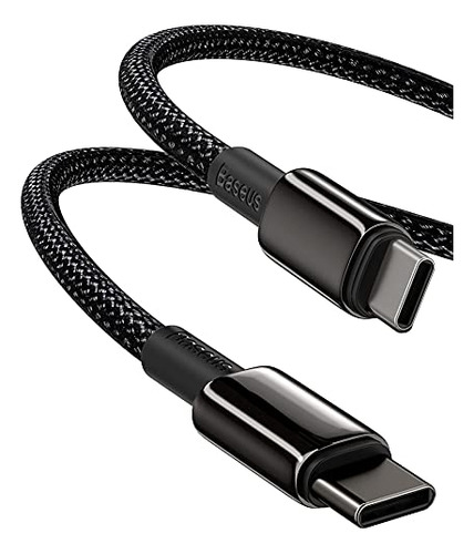 Cable Baseus Usb C, 100w Pd 5a Qc 4.0 Carga Rápida Usb C A C