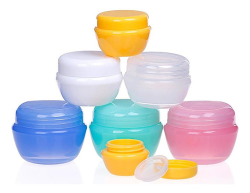 B Frascos De Botellas De Crema Facial Portátiles A Blanco