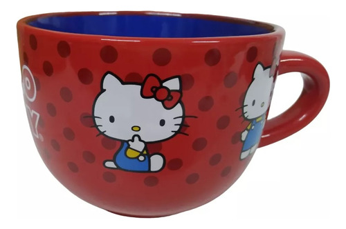 Tarro Jumbo Cerealero De Cerámica Hello Kitty 820 Ml