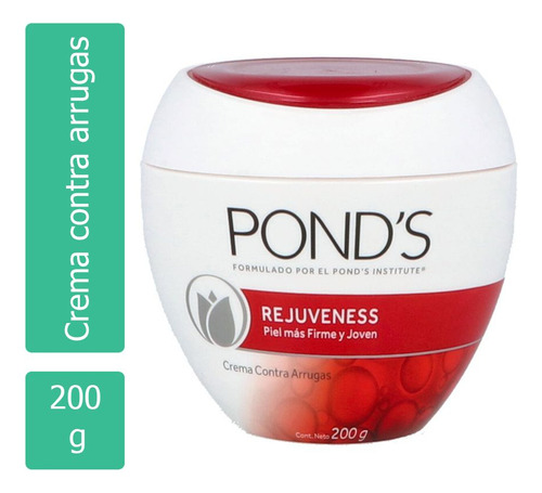Pond's Rejeveness Crema Contra Arrugas Frasco Con 200 G Todo Tipo De Piel Día