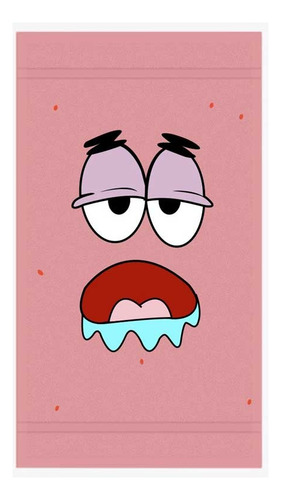 Quiubolee! Toalla Bob Esponja Patricio Estrella Rosa Patricio Estrella
