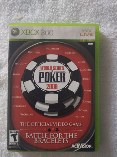 Poker 2008 Xbox360