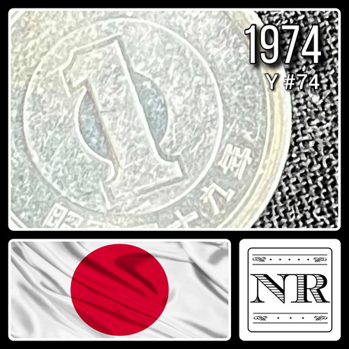 Japón - 1 Yen - Año 1974 (49) - Y #74 - Showa
