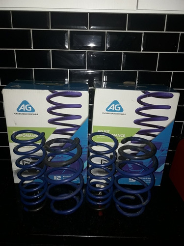 Imagen 4 de 4 de Kit X4 Espirales Progresivos Ag Vw/gol Trend (usados)