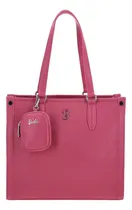 Comprar Bolso Tote Barbie Gorett Color Rosa America Br25001-p Acabado De Los Herrajes Níquel Color Rosa Chicle Correa De Hombro Rosa Chicle Diseño De La Tela Liso