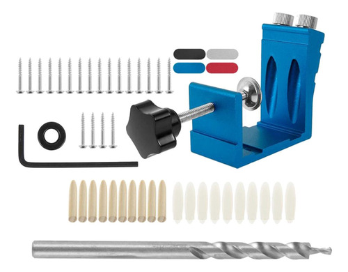 Sistema Auto-jig Posición Perfecta Madera Favorable Azul