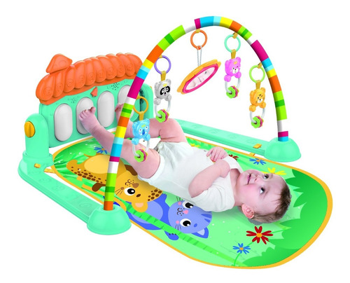 Gimnasio Tapete Piano Bebé Play Gym Baby Piano Little Me