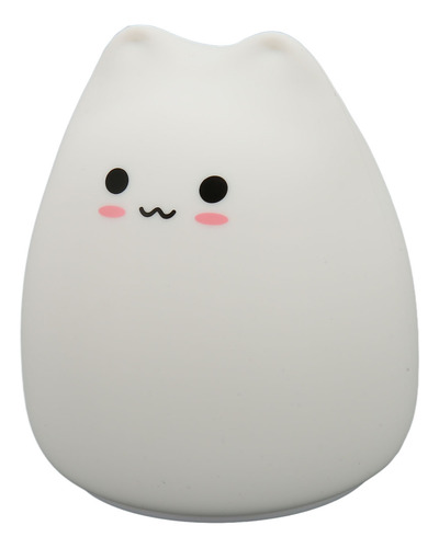 Night Cat De Silicona, 7 Colores, Modo De Respiración, Blanc