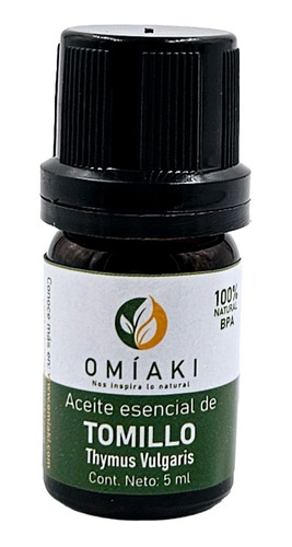 Aceite Esencial De Tomillo 5 Ml