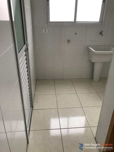 Apartamento Com 3 Dorms, Aviação, Praia Grande - R$ 450 Mil, Cod: 36 - V36