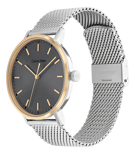 Reloj Para Hombre Calvin Klein Modern 25200047 Plateado