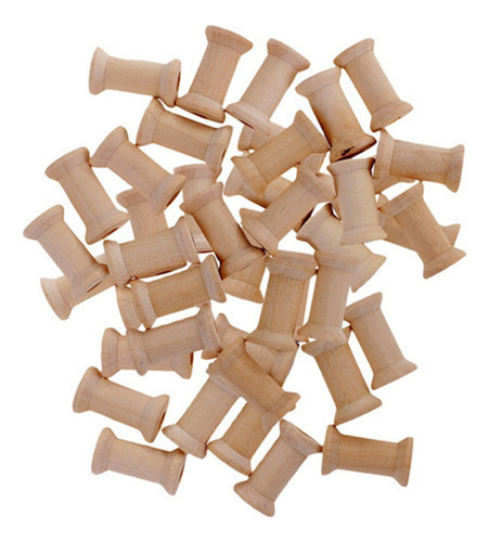 A Carretes Vacíos De Madera De 70 Piezas For Bobinas De