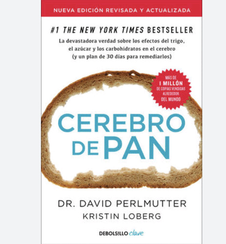 Cerebro De Pan Perlmutter, David. Libro Físico Orig