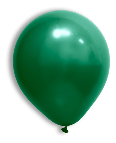 Balão Cromado Art-latex 16pol 12und Cor Verde